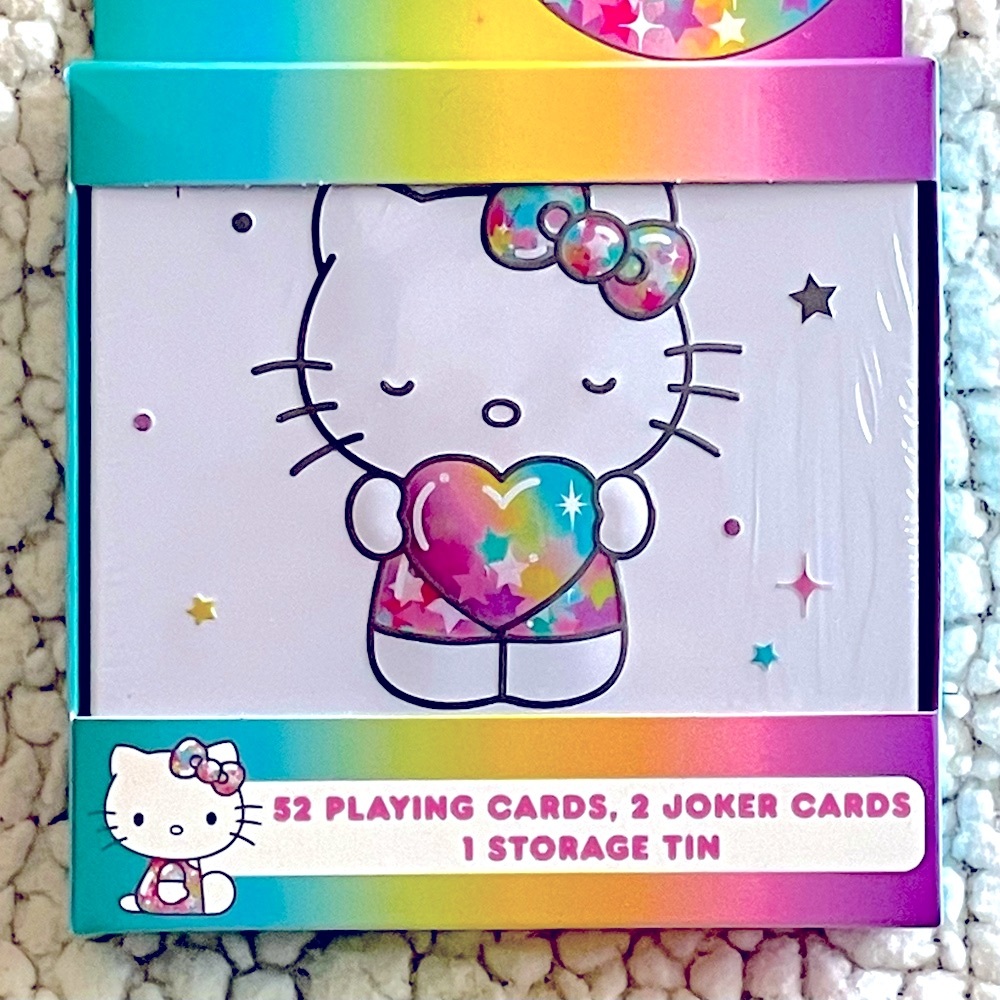 Hello Kitty Playing Cards With Storage Case - Picture 9 of 14